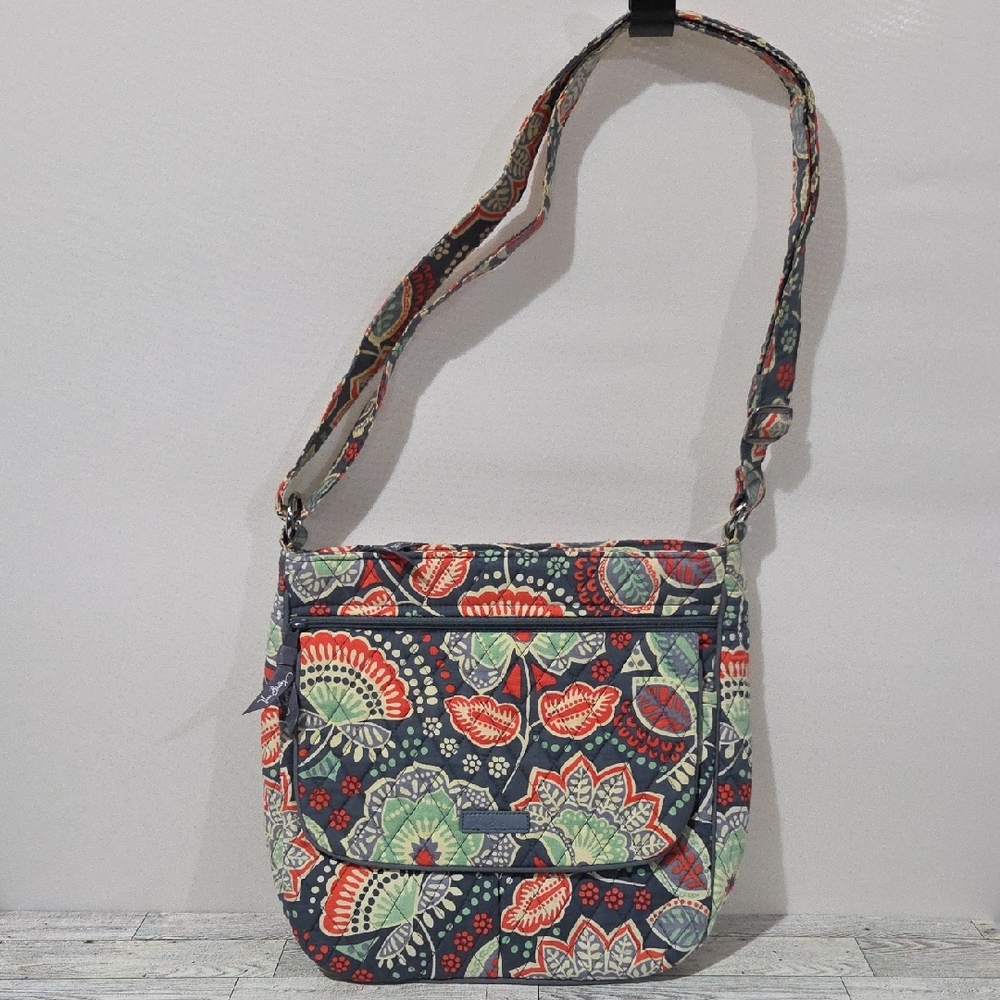Vera Bradley Nomadic Floral Mailbag